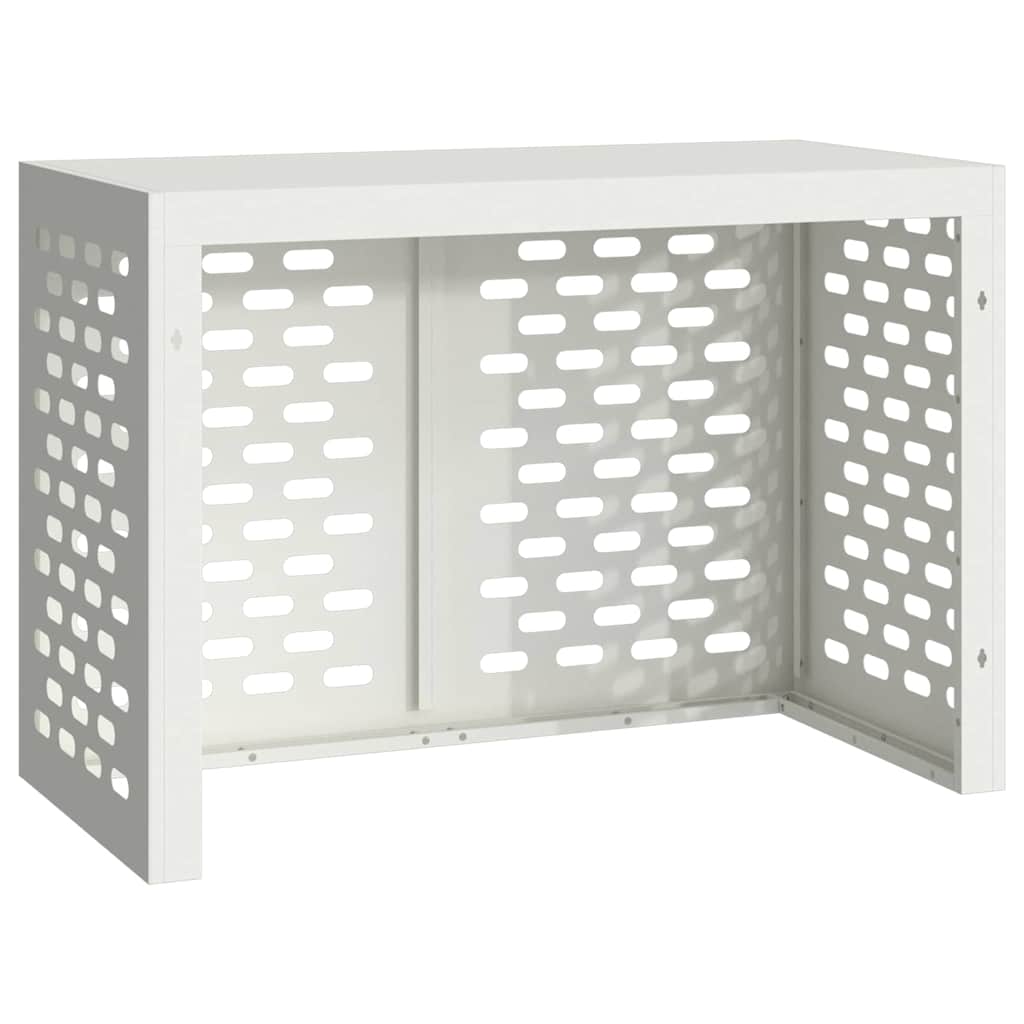 Air Conditioner Cover White 100 x 50 x 70 cm Steel