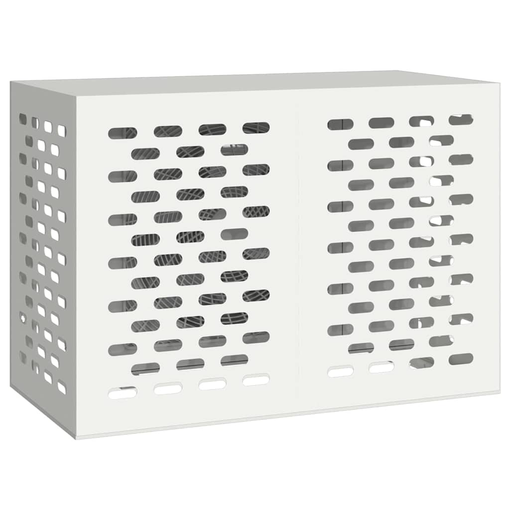 Air Conditioner Cover White 100 x 50 x 70 cm Steel