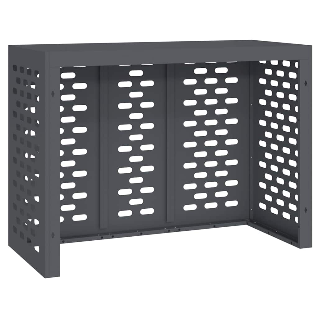 Air Conditioner Cover Anthracite 110 x 50 x 80 cm Steel