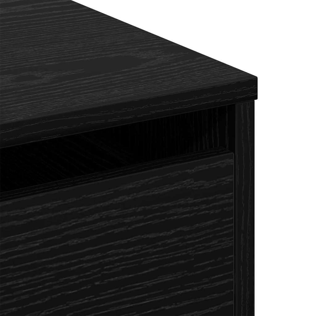 Chest of Drawers Black oak 60 x 41 x 58 cm Engineered wood