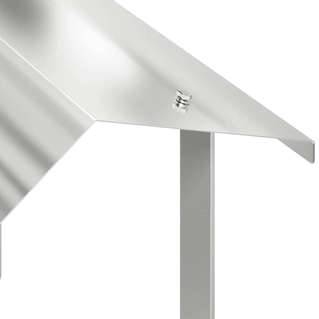 Chimney Hood Silver 40 x 40 x 37.5 cm Stainless Steel