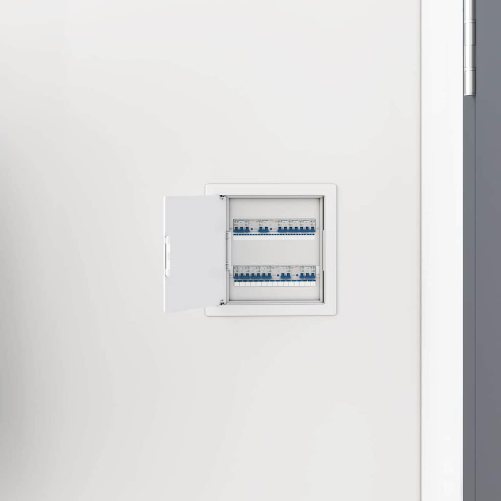 Access Panels 2 pcs White 15 x 15 x 2 cm ABS Plastic