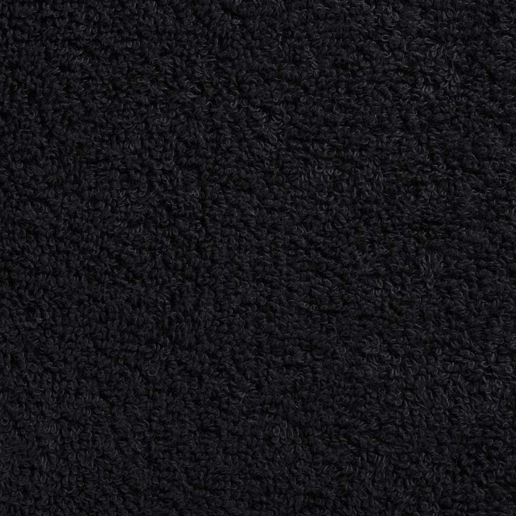600 gsm Guest Towels SOLUND 50 pcs Black 50 x 100 cm Cotton