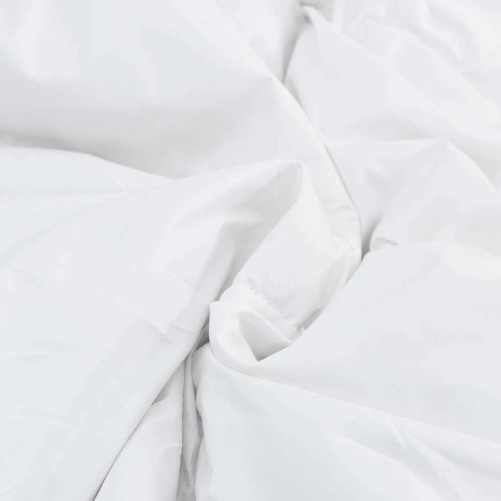 All-season Duvet 2 pcs White 135 x 200 cm Microfibre