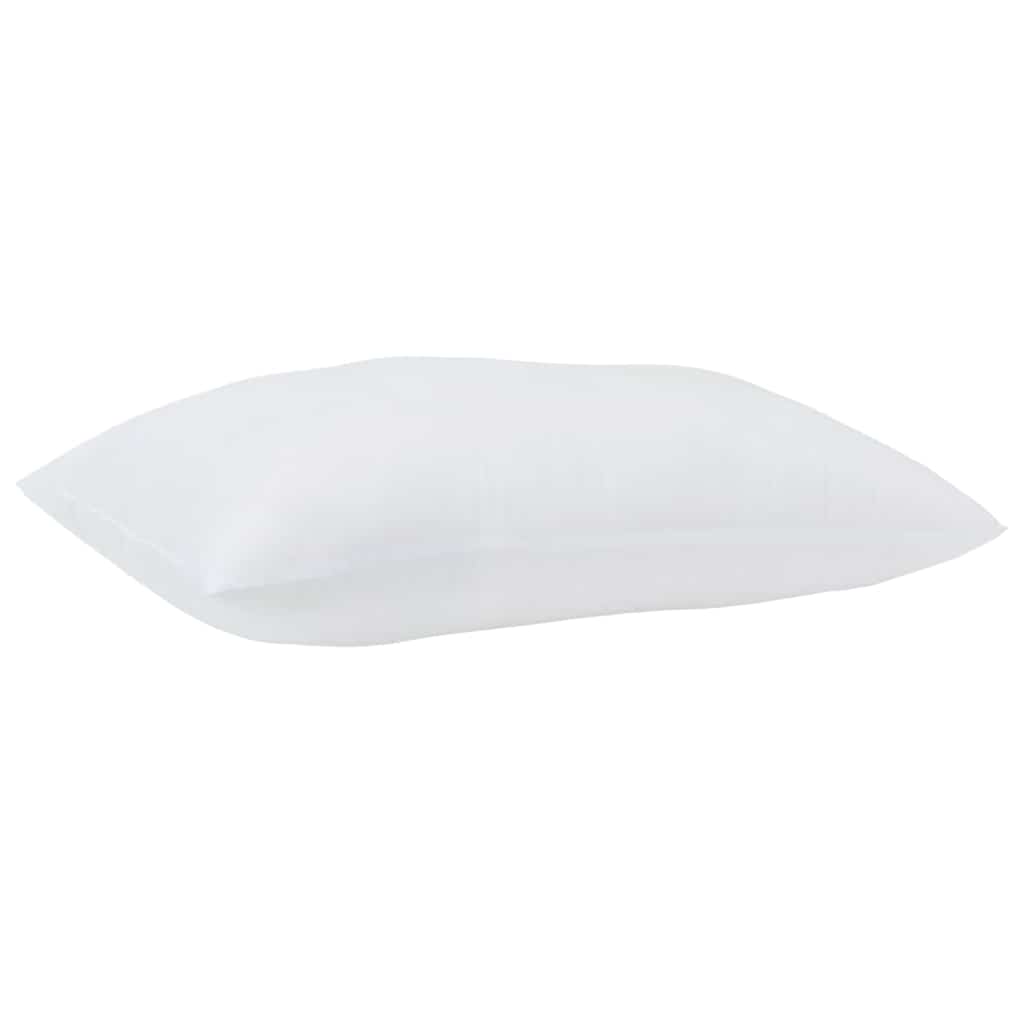 All-season Duvet 2 pcs White 135 x 200 cm Microfibre
