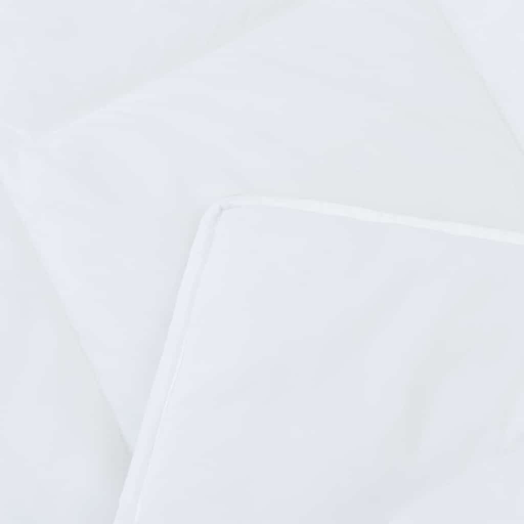 All-season Duvet 2 pcs White 135 x 200 cm Microfibre