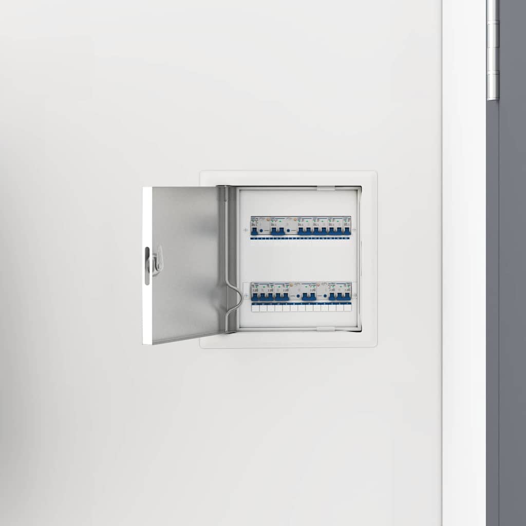 Access Panel 2 pcs White 20 x 20 cm Steel