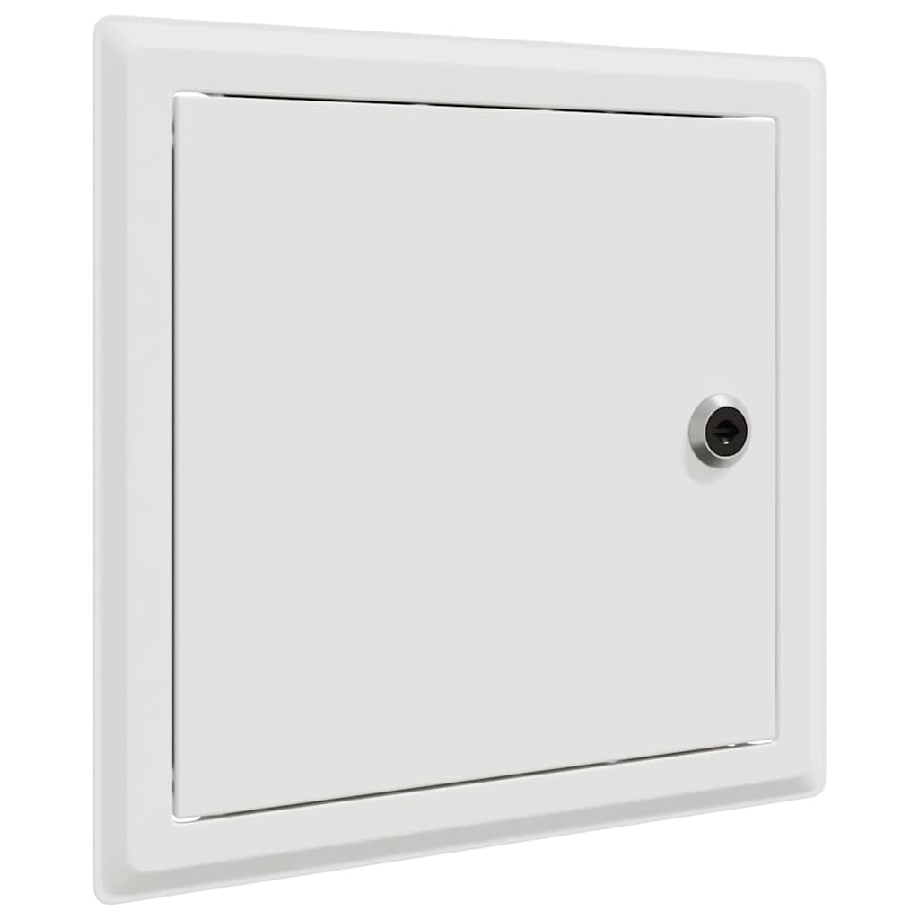 Access Panel 2 pcs White 20 x 20 cm Steel