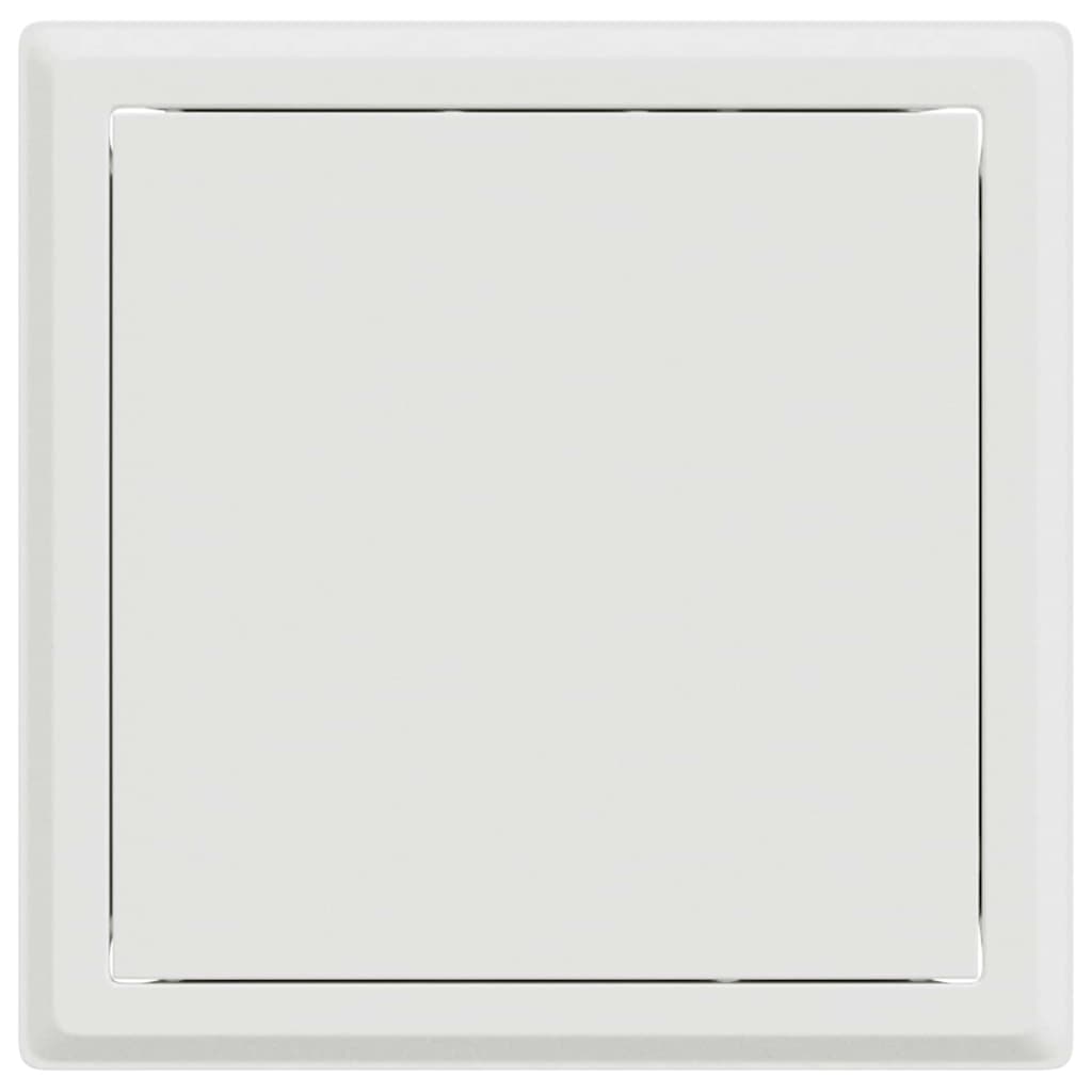 Access Panel Manual 2 pcs White 20 x 20 cm Steel