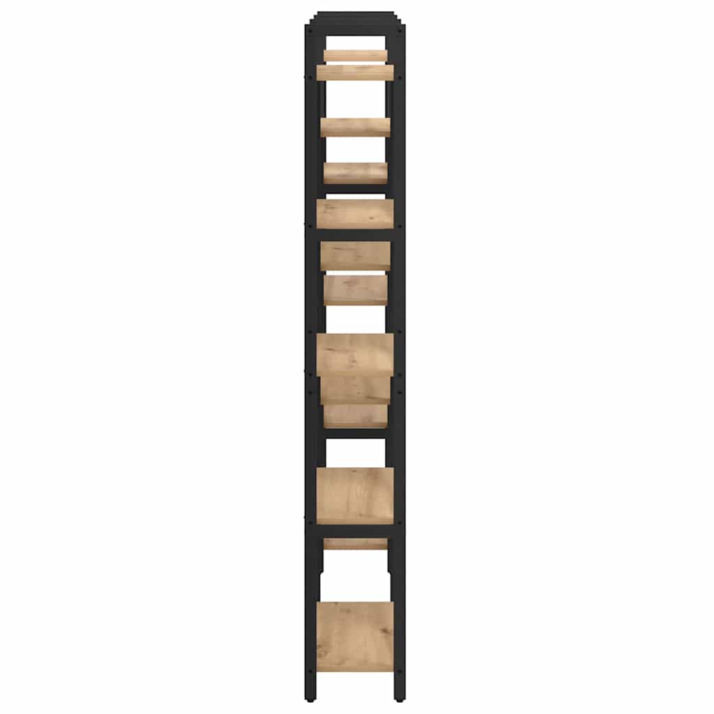Bookshelf Artisan oak 156 x 25 x 167.5 cm Engineered wood