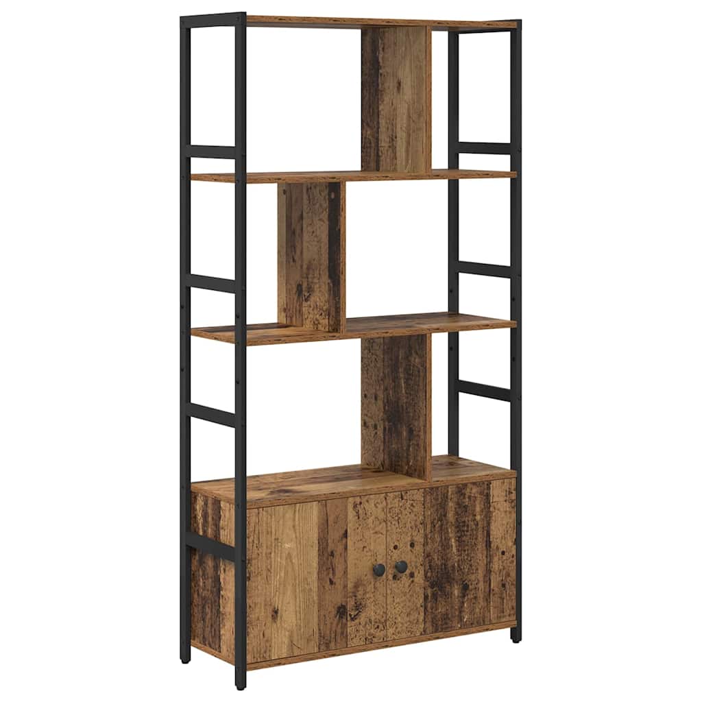 Bookshelf Old wood 80 x 30 x 155.5 cm Engineered wood