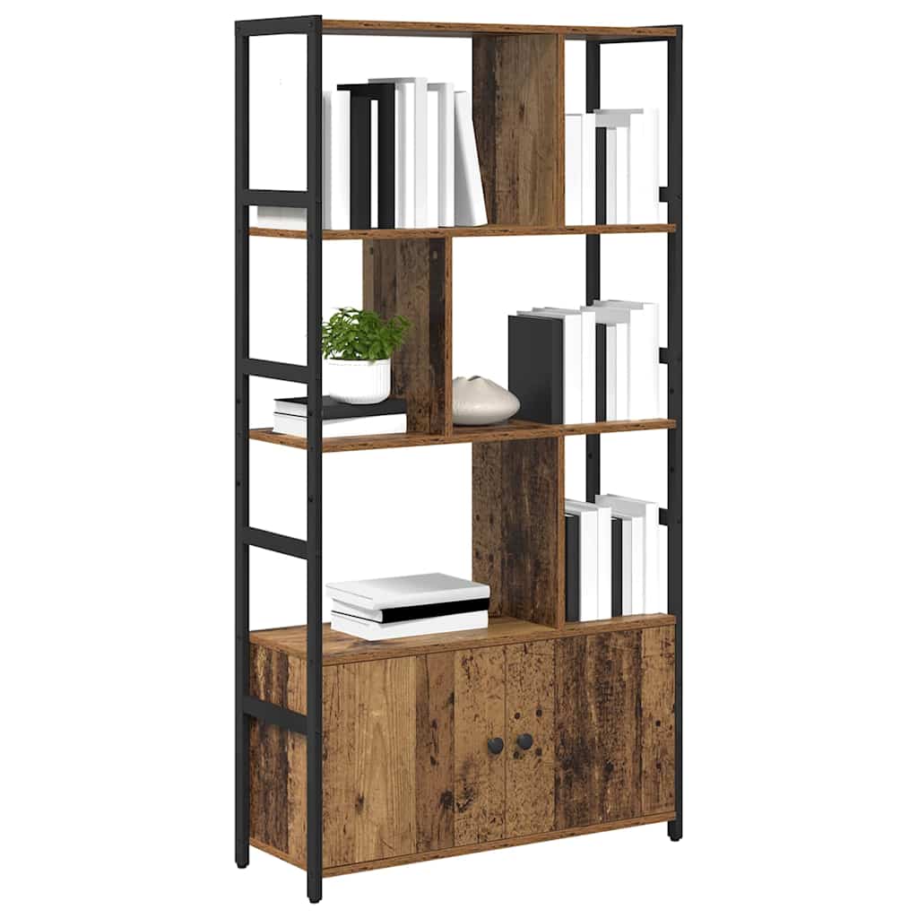 Bookshelf Old wood 80 x 30 x 155.5 cm Engineered wood