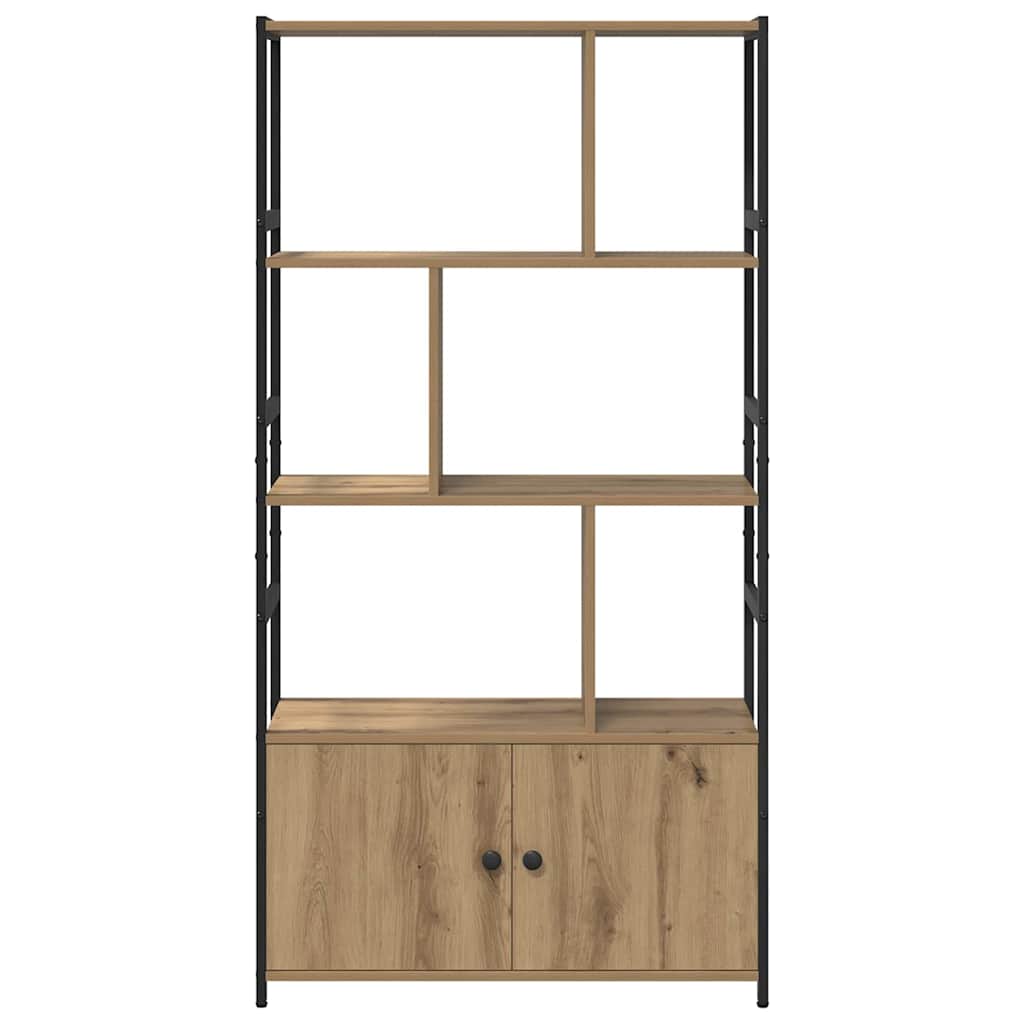 Bookshelf Artisan oak 80 x 30 x 155.5 cm Engineered wood