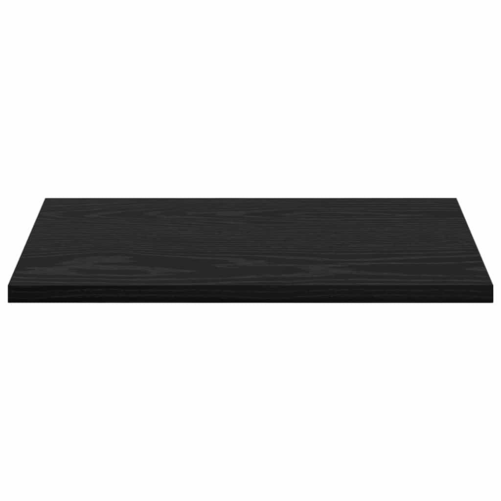 Bookshelf Board 4 pcs Black 40 x 30 x 1.5 cm Engineered wood
