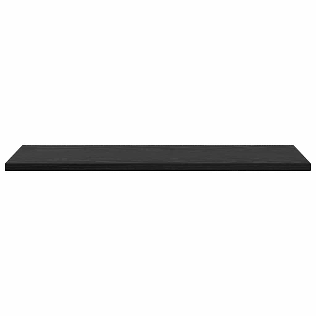 Bookshelf Board 4 pcs Black 60 x 20 x 1.5 cm Engineered wood