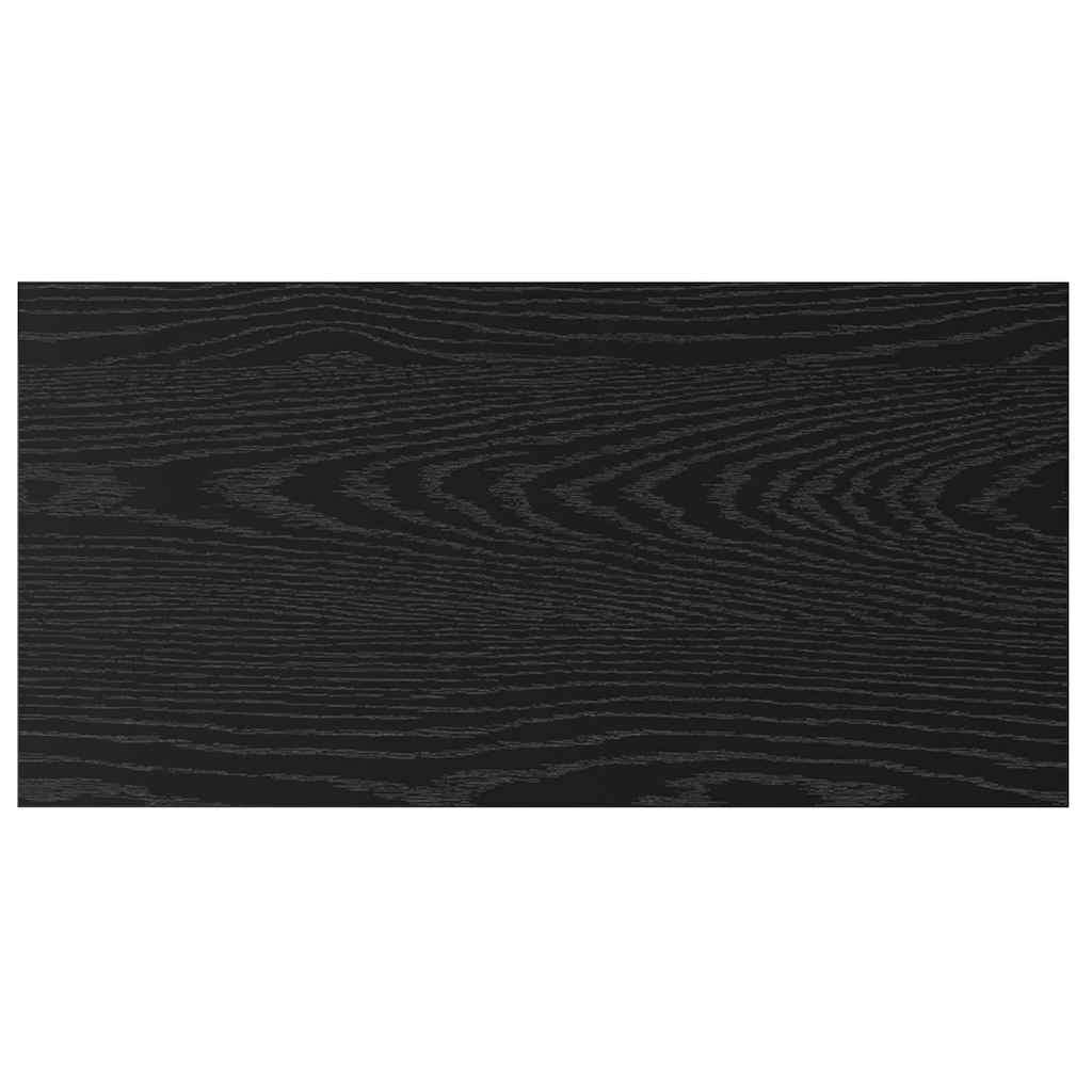 Bookshelf Board 4 pcs Black 60 x 30 x 1.5 cm Engineered wood