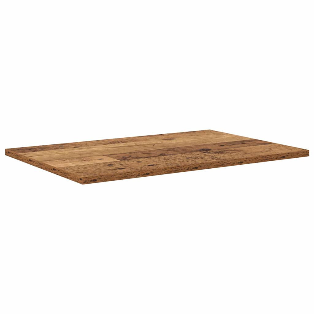 Bookshelf Board 4 pcs Brown 60 x 40 x 1.5 cm Engineered wood