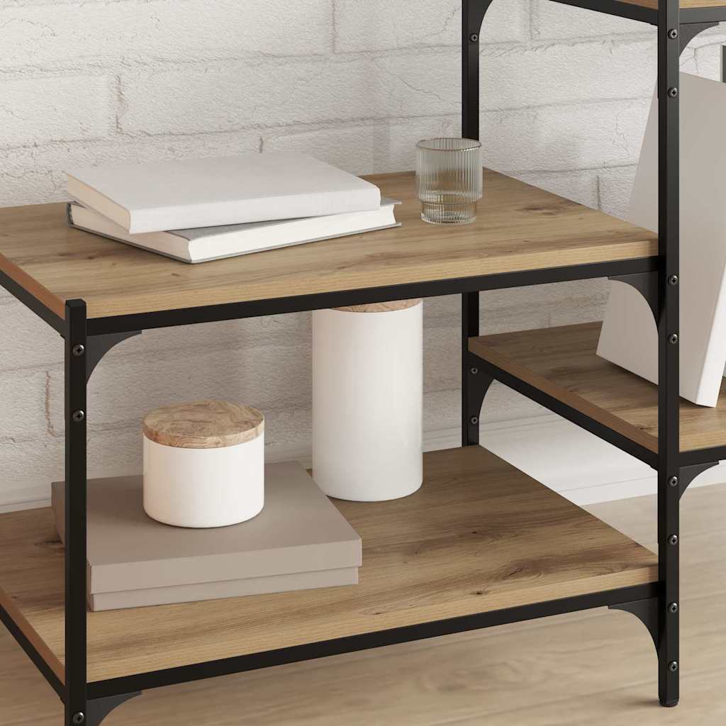 Bookshelf Board 4 pcs Brown 60 x 40 x 1.5 cm Engineered wood