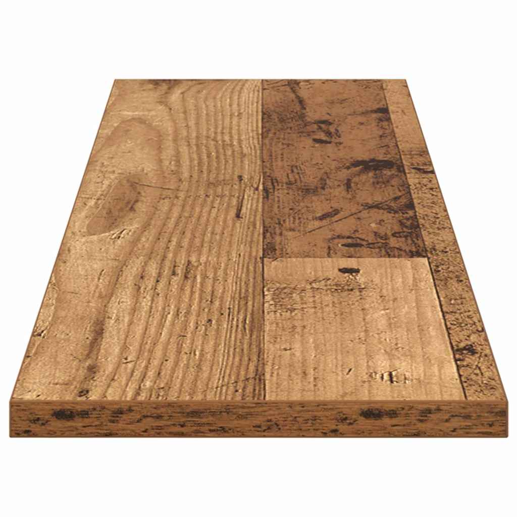 Bookshelf Board 4 pcs Brown 80 x 20 x 1.5 cm Engineered wood