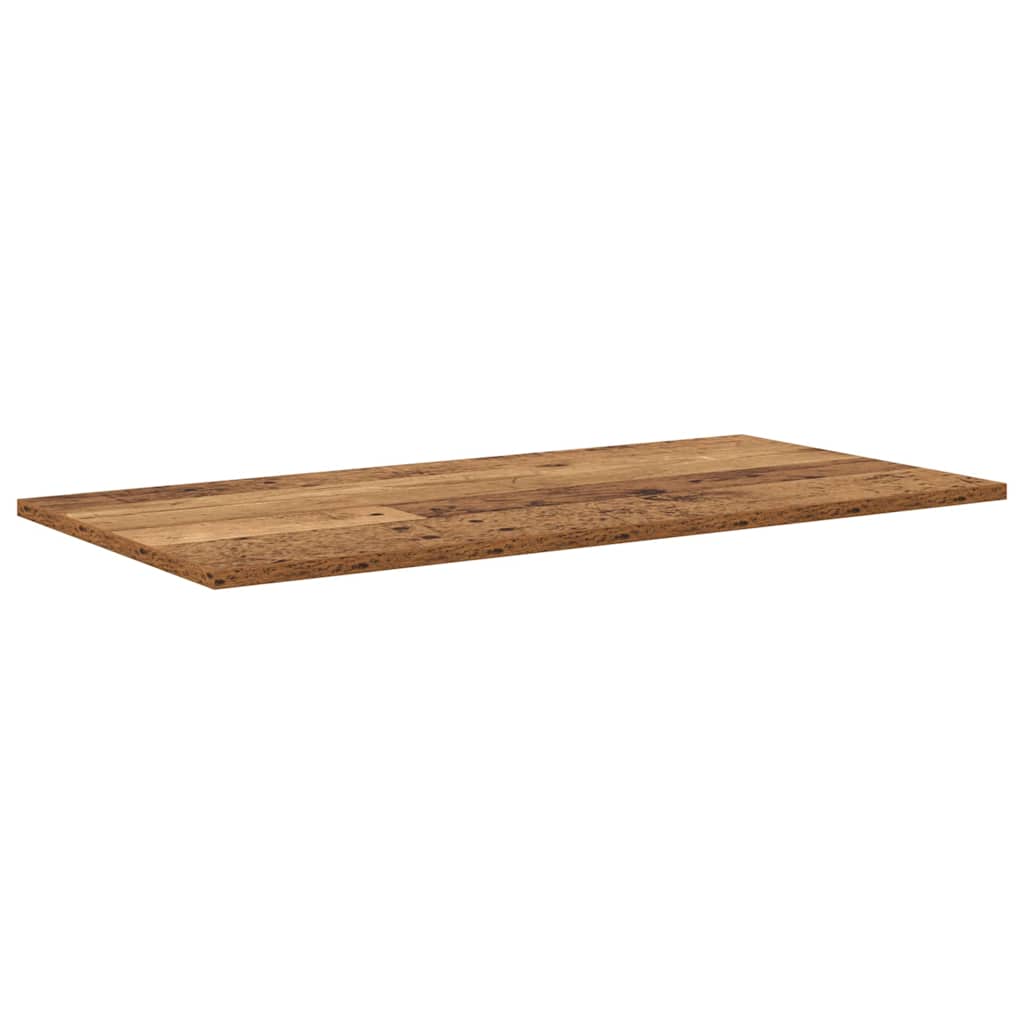 Bookshelf Board 4 pcs Brown 80 x 40 x 1.5 cm Engineered wood