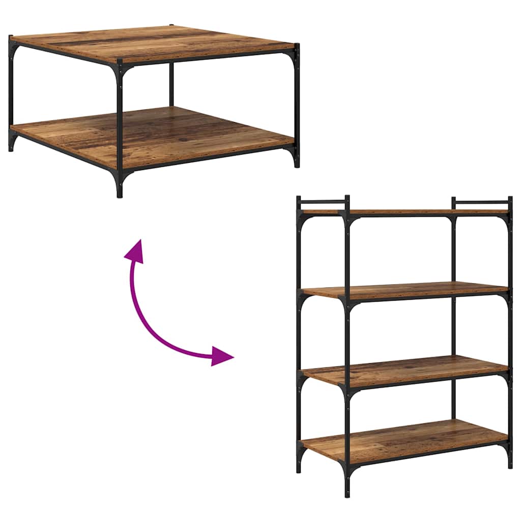 Bookshelf Board 4 pcs Brown 80 x 40 x 1.5 cm Engineered wood