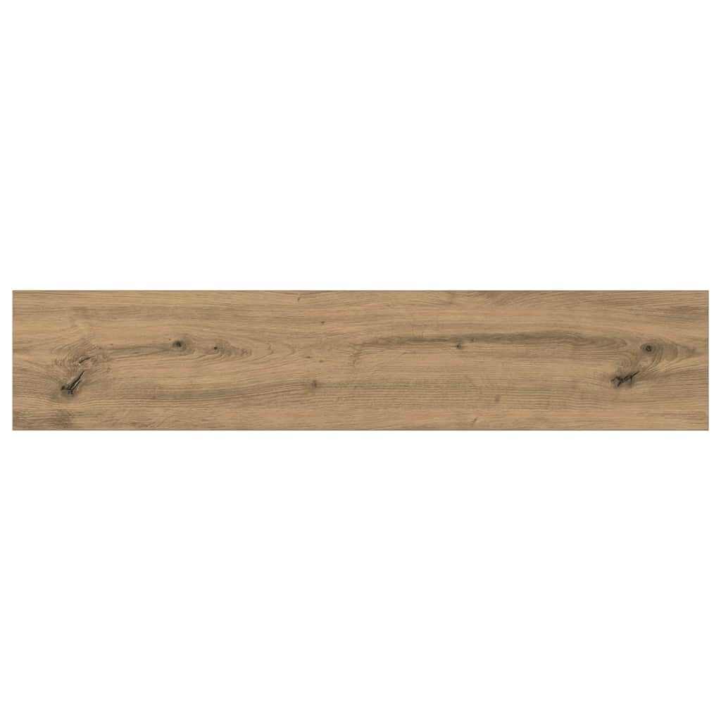 Bookshelf Board 4 pcs Brown 100 x 20 x 1.5 cm Engineered wood