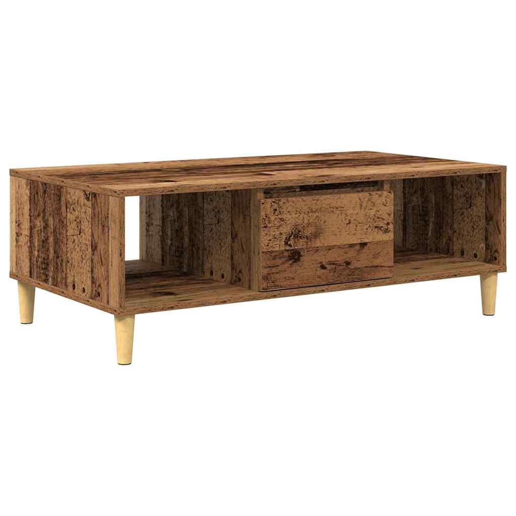 Coffee Table Old wood 103.5 x 60 x 35 cm Engineered wood