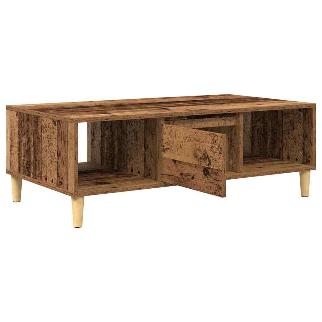 Coffee Table Old wood 103.5 x 60 x 35 cm Engineered wood