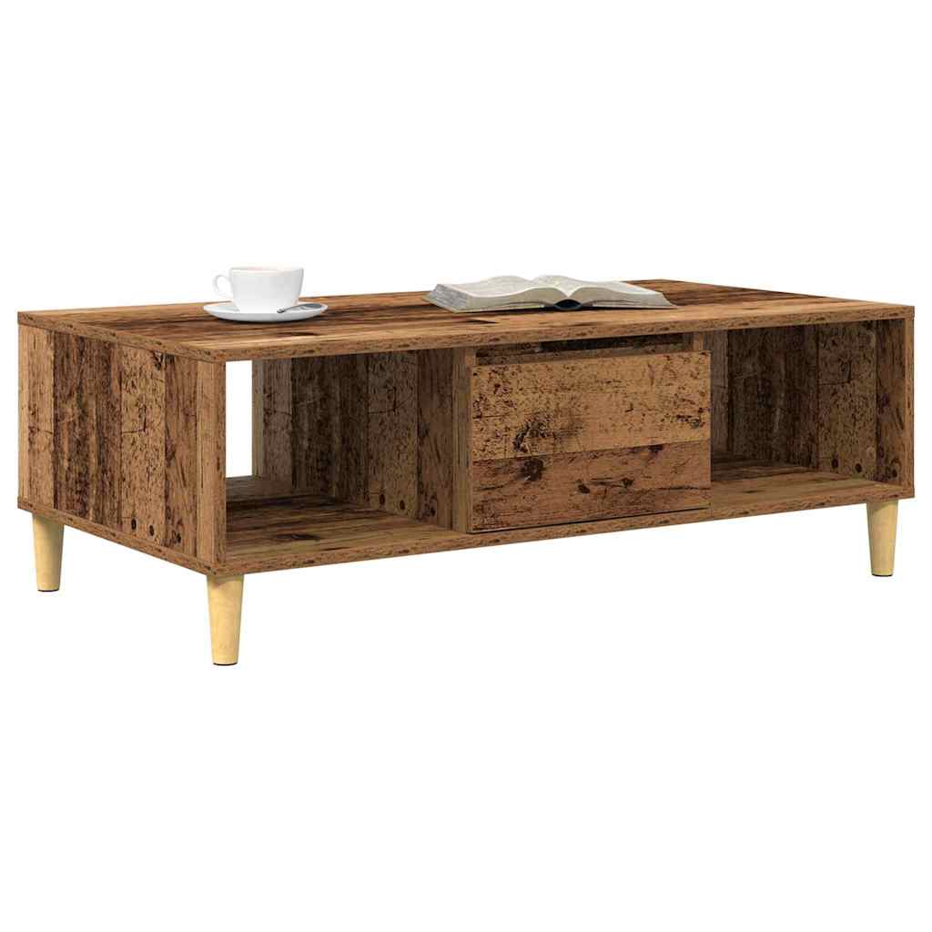 Coffee Table Old wood 103.5 x 60 x 35 cm Engineered wood