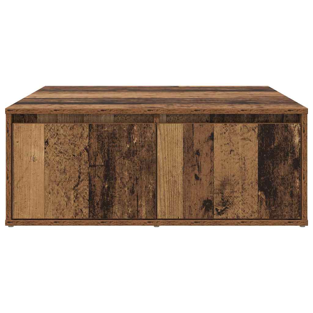 Coffee Table Old wood 80 x 80 x 31 cm Engineered wood