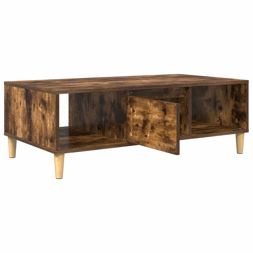 Coffee Table Smoked oak 103.5 x 60 x 35 cm Engineered wood