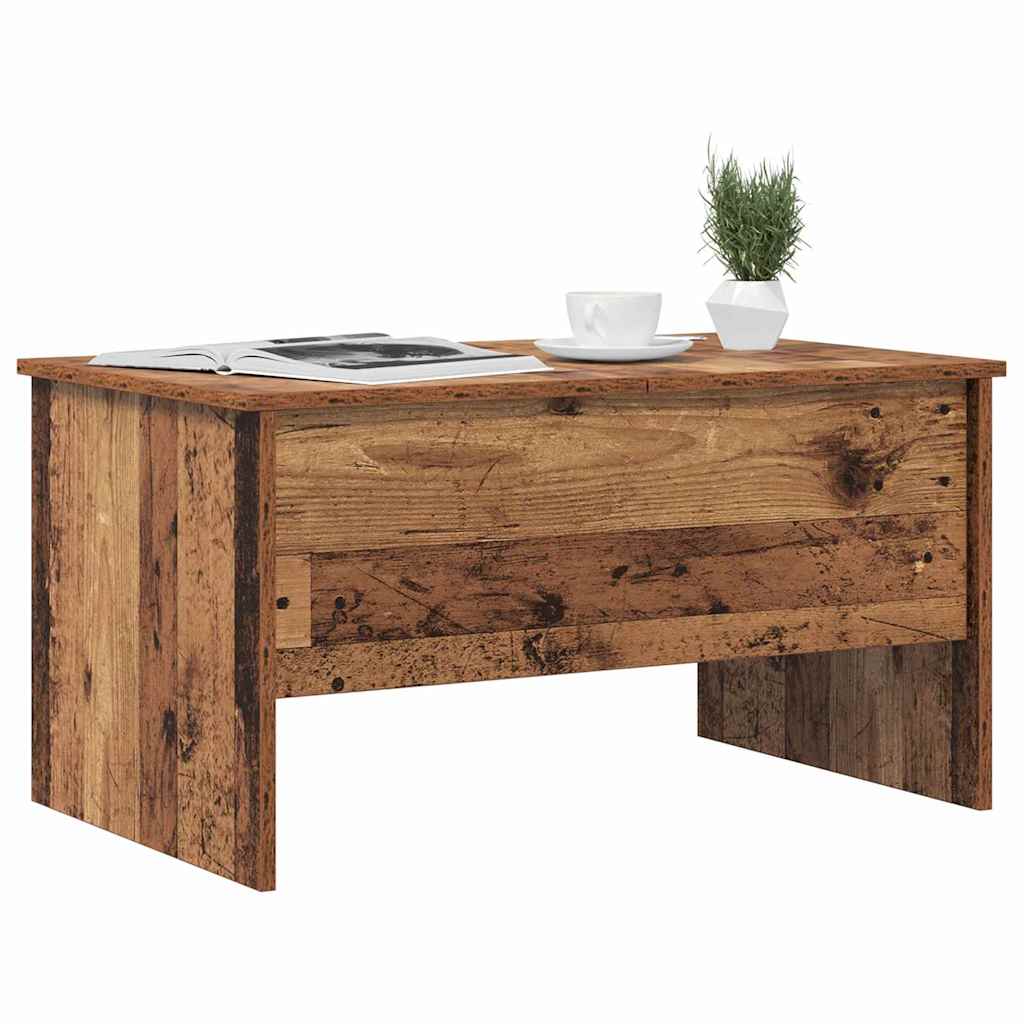 Coffee Table Old wood 80 x 50.5 x 42.5 cm Engineered wood
