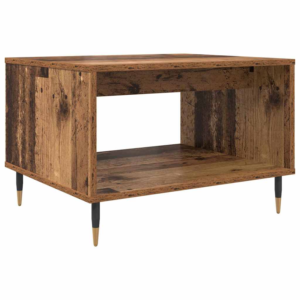 Coffee Table Old wood 60 x 50 x 40 cm Engineered wood