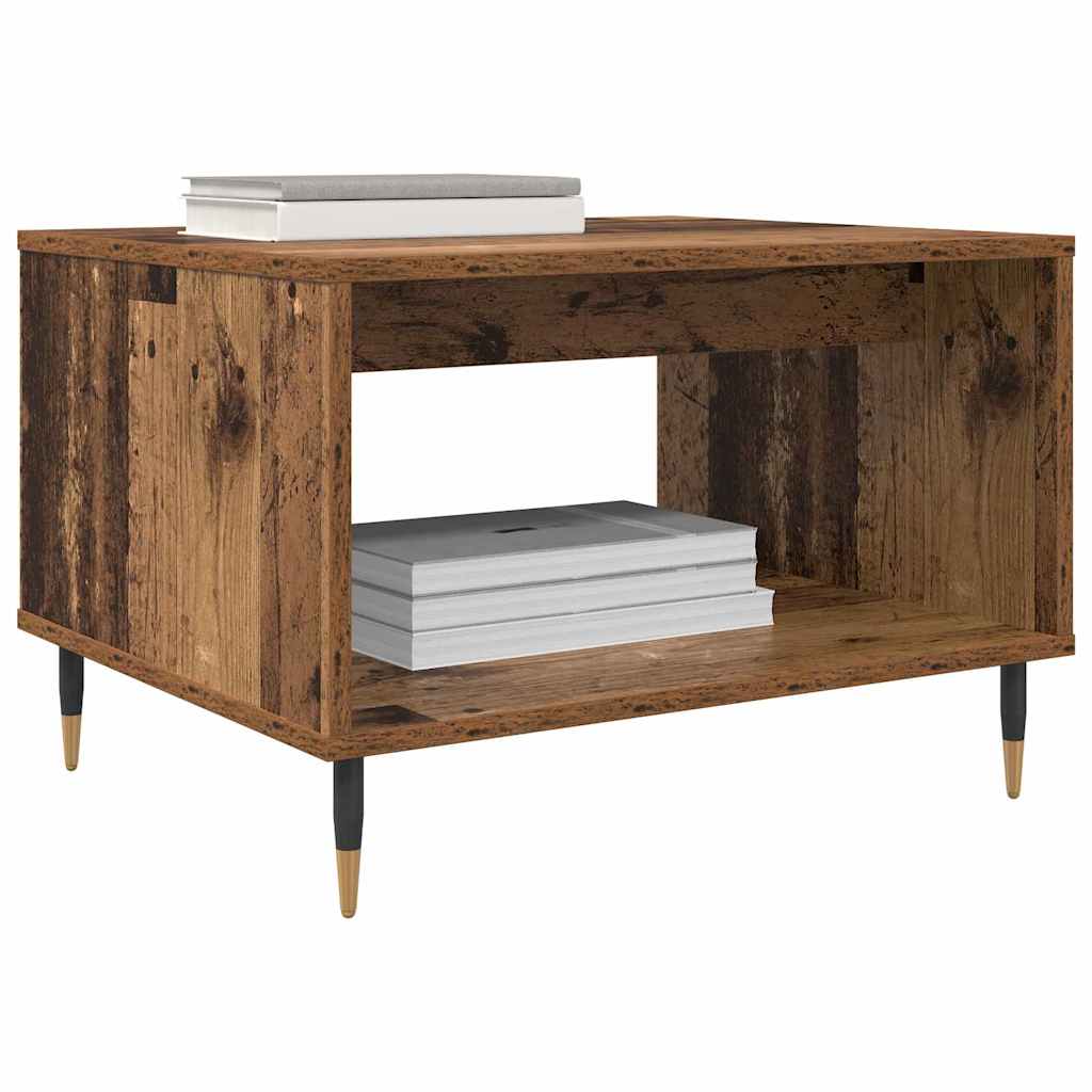 Coffee Table Old wood 60 x 50 x 40 cm Engineered wood