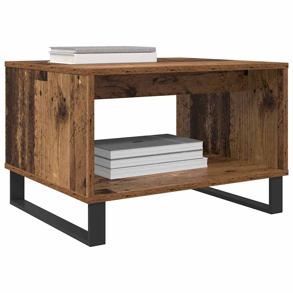 Coffee Table Old wood 60 x 50 x 40 cm Engineered wood