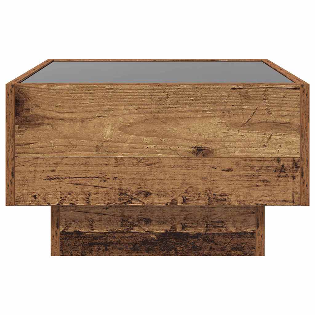Coffee Table Old wood 50 x 50 x 30 cm Engineered wood