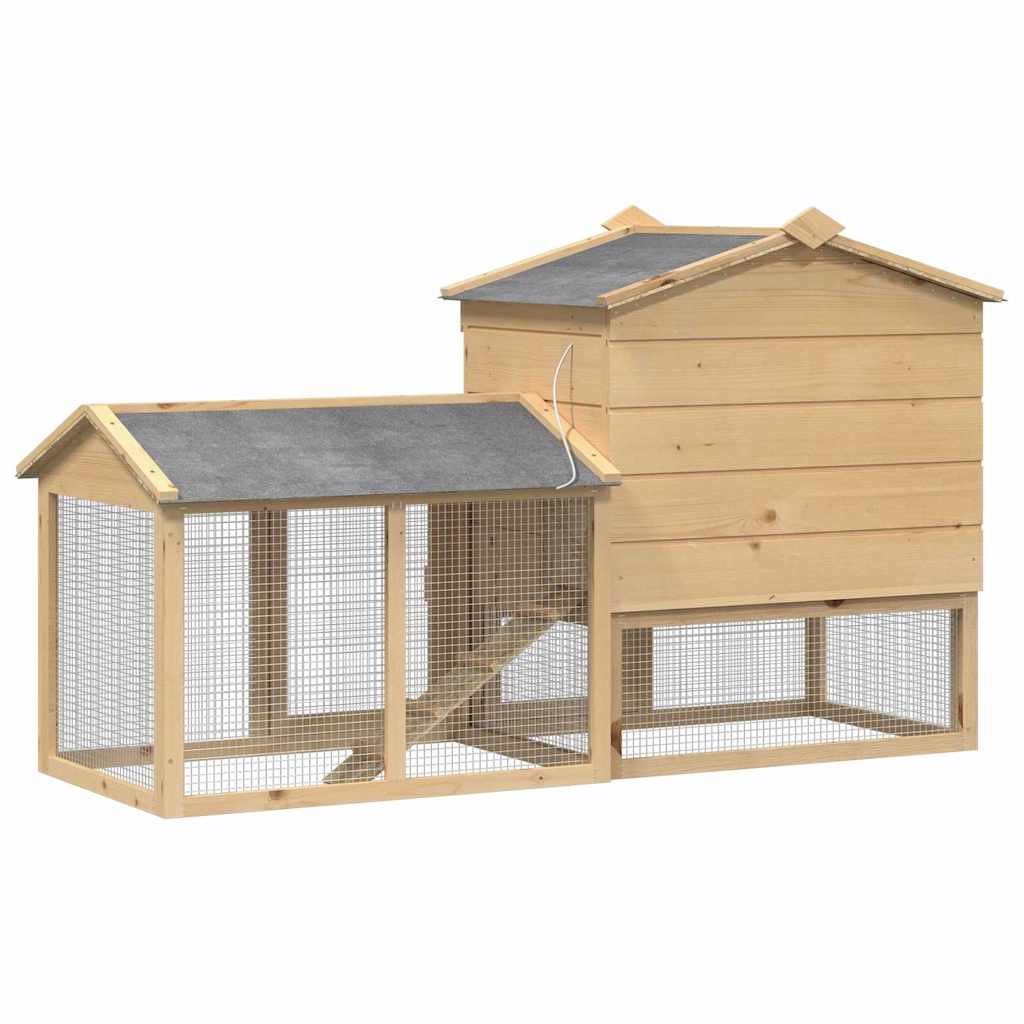 Chicken Coop Brown 150 x 60 x 89 cm