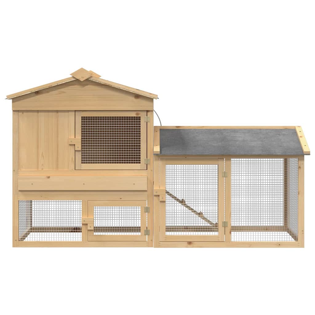 Chicken Coop Brown 150 x 60 x 89 cm
