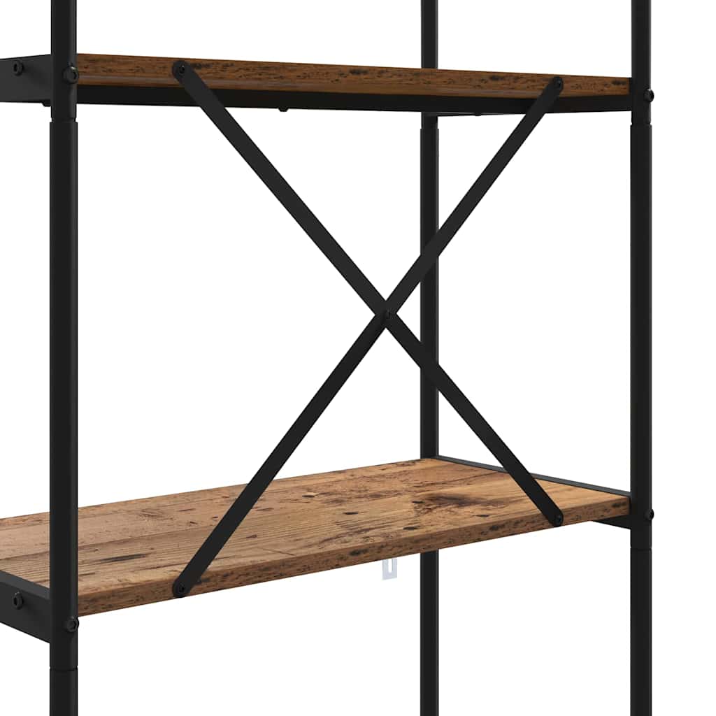 Bookshelf Old wood 80 x 30 x 146 cm Engineered wood