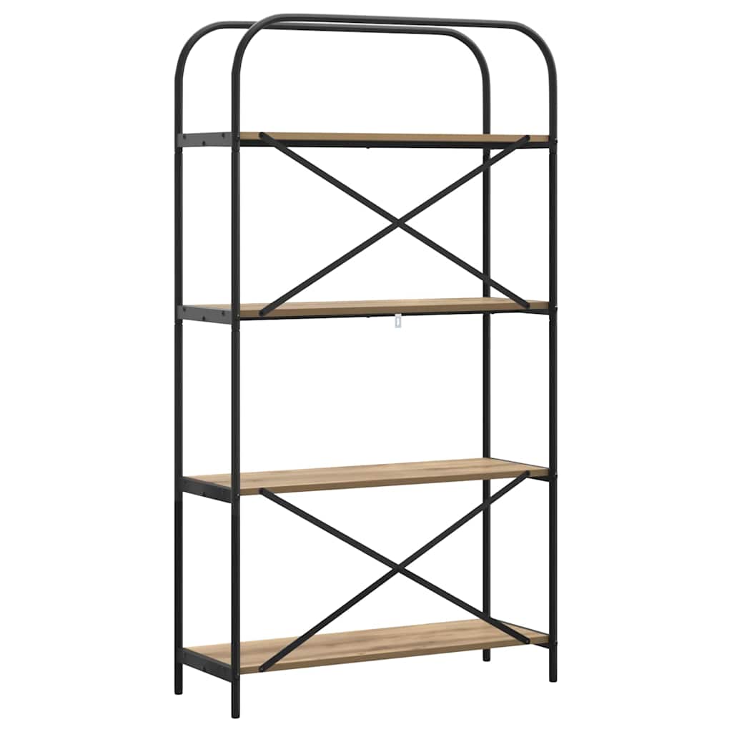 Bookshelf Artisan oak 80 x 30 x 146 cm Engineered wood