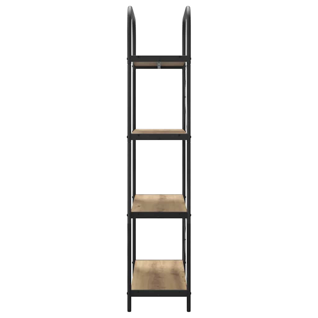 Bookshelf Artisan oak 80 x 30 x 146 cm Engineered wood