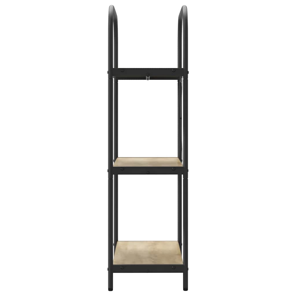 Bookshelf Sonoma oak 60 x 30 x 109 cm Engineered wood