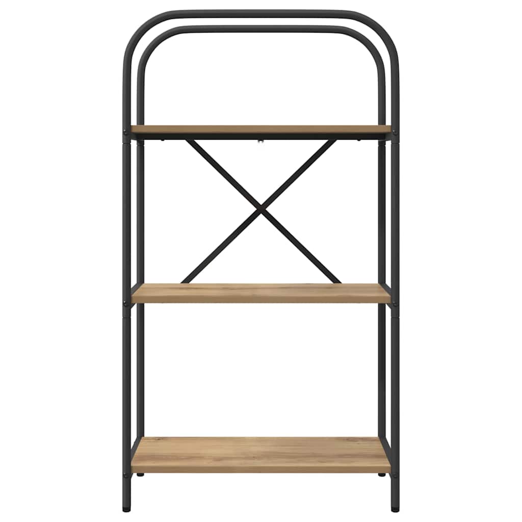 Bookshelf Artisan oak 60 x 30 x 109 cm Engineered wood