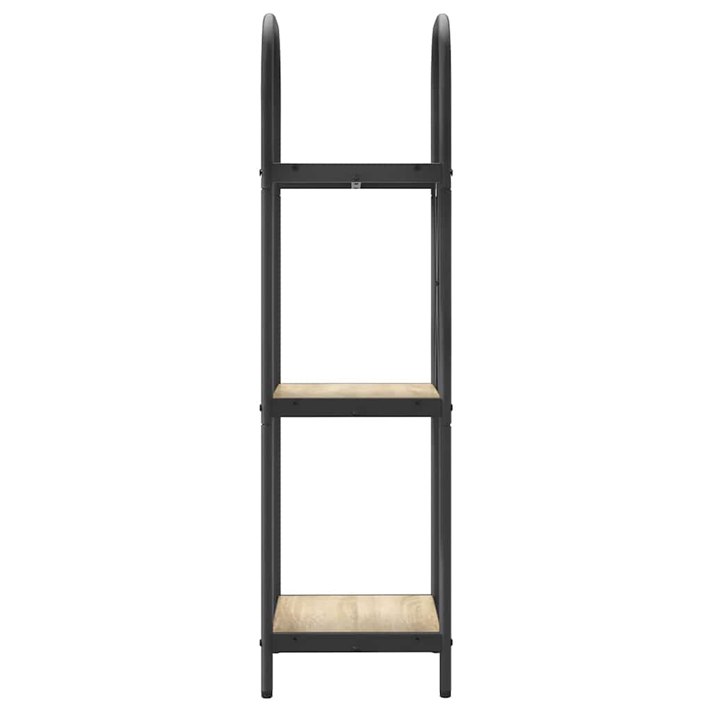 Bookshelf Sonoma oak 40 x 30 x 109 cm Engineered wood