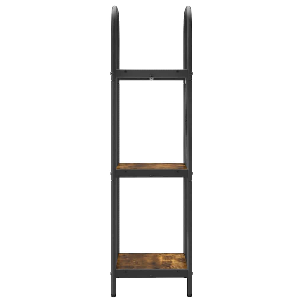 Bookshelf Smoked oak 40 x 30 x 109 cm Engineered wood