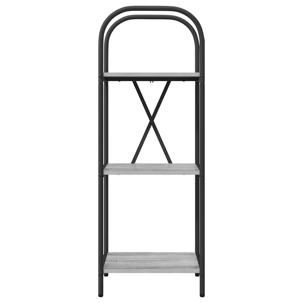 Bookshelf Grey sonoma 40 x 30 x 109 cm Engineered wood