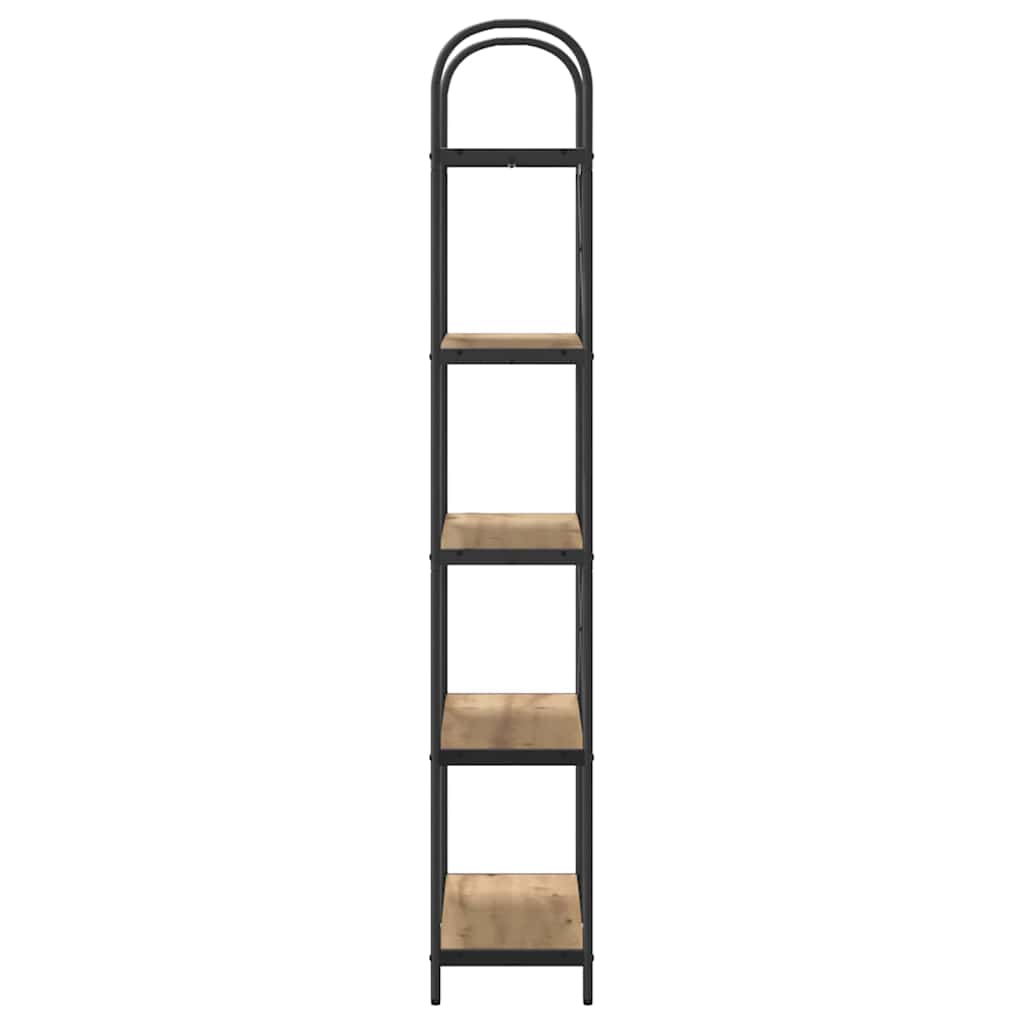 Bookshelf Artisan oak 80 x 30 x 183 cm Engineered wood