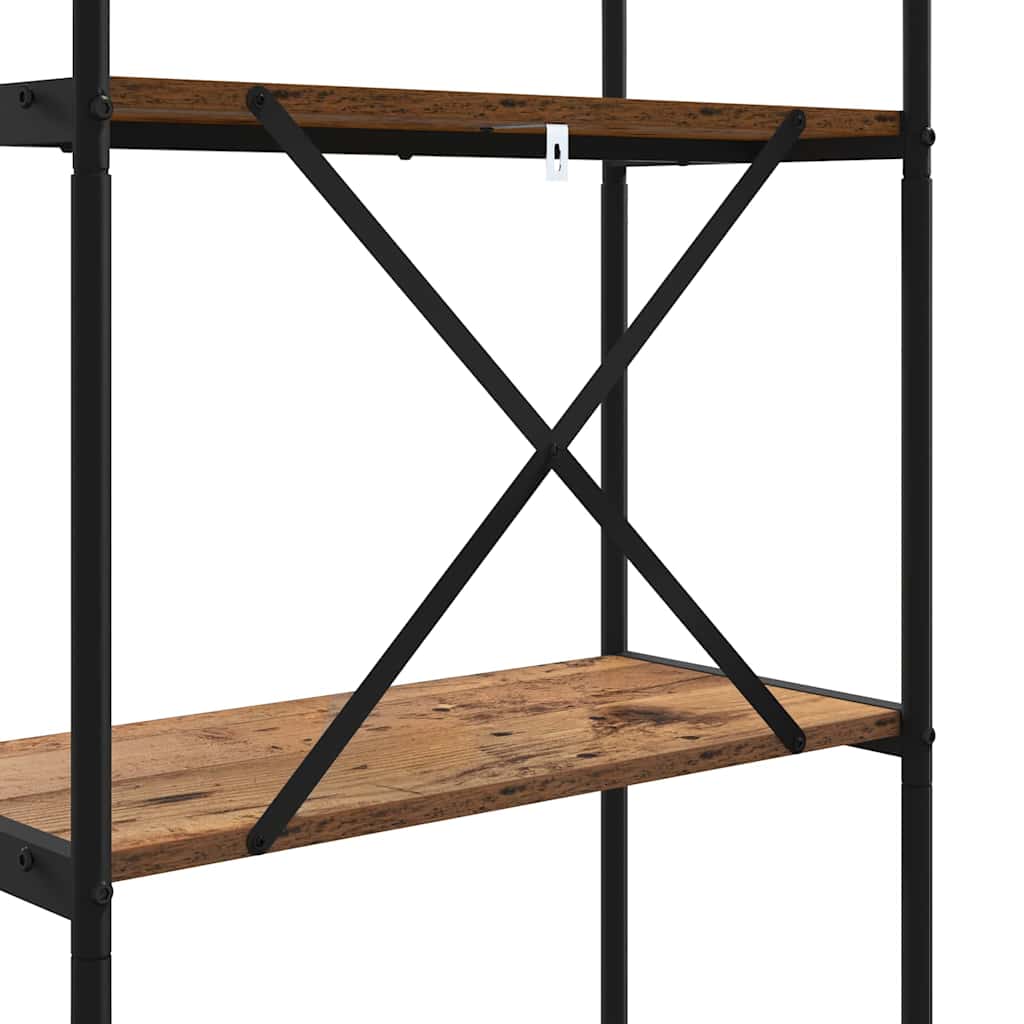 Bookshelf Old wood 80 x 30 x 109 cm Engineered wood