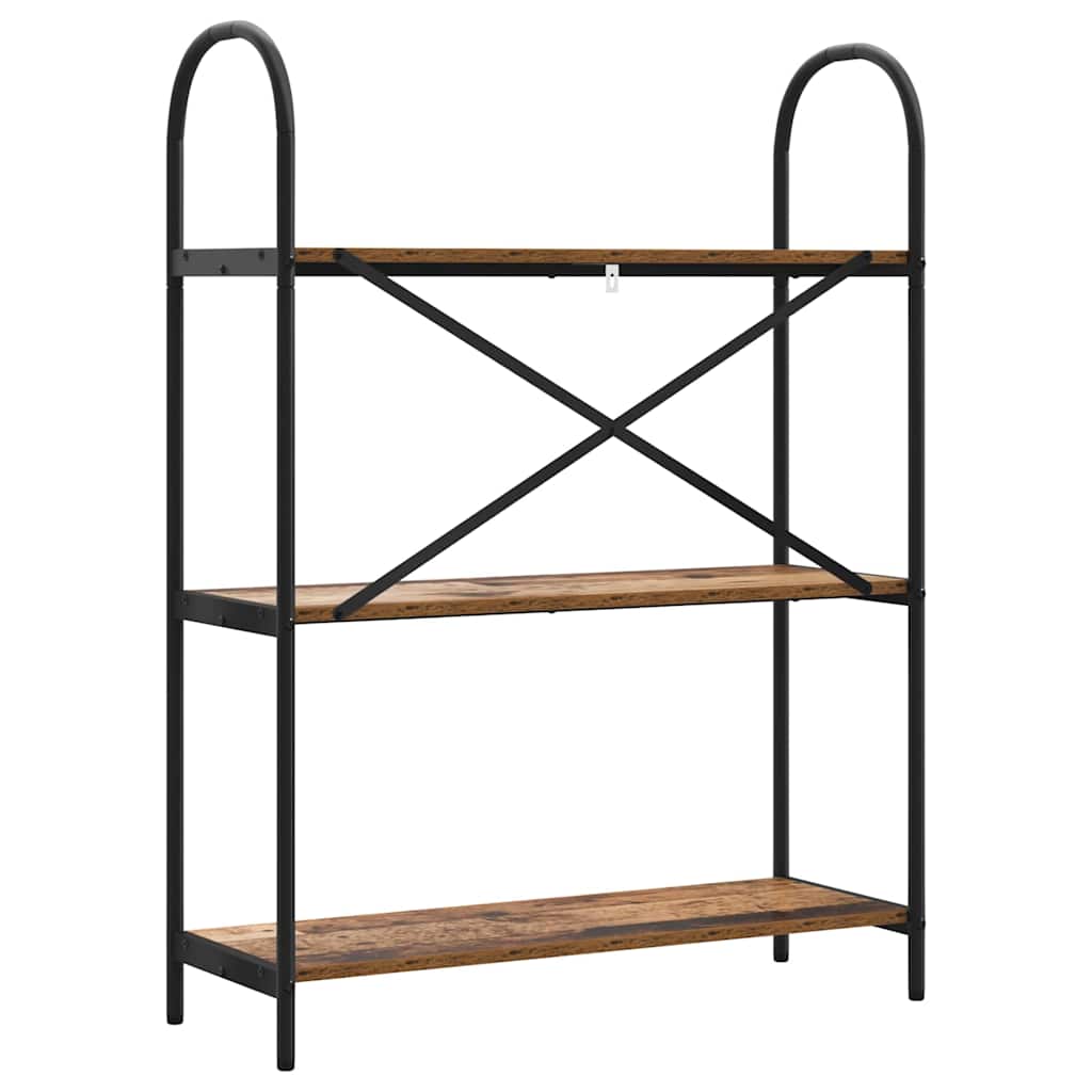 Bookshelf Old wood 80 x 30 x 109 cm Engineered wood