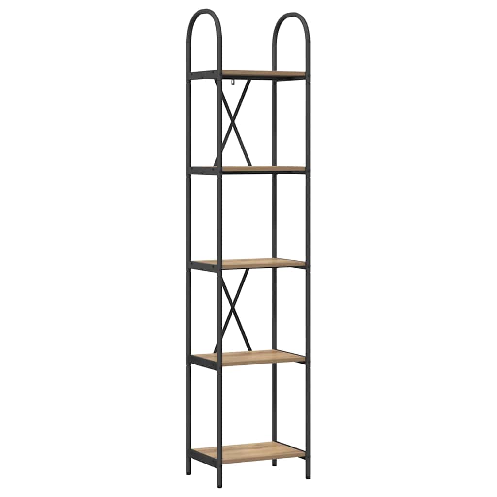 Bookshelf Artisan oak 40 x 30 x 183 cm Engineered wood